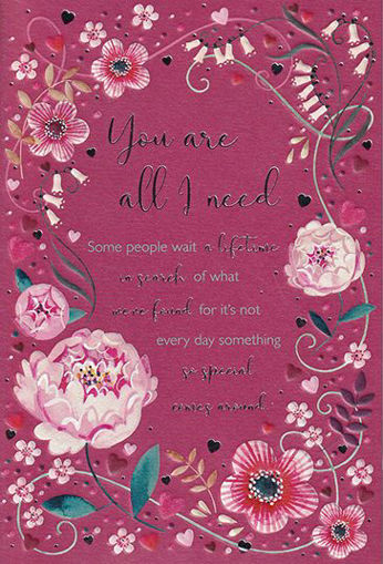 Picture of YOU ARE ALL I NEED CARD